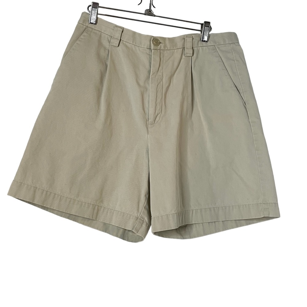 GAP Vintage Women's Khaki Green High-Rise Cotton Shorts